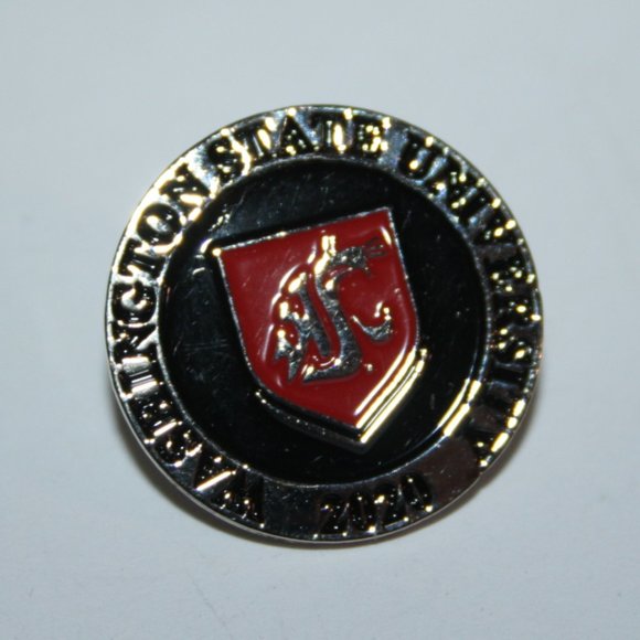 Beautiful silver Washington State University 2020 Lapel pin - Picture 1 of 5